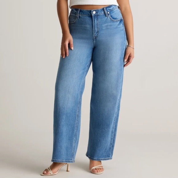 Quince Denim - NWT Quince Bella Stretch Relaxed Straight Jeans